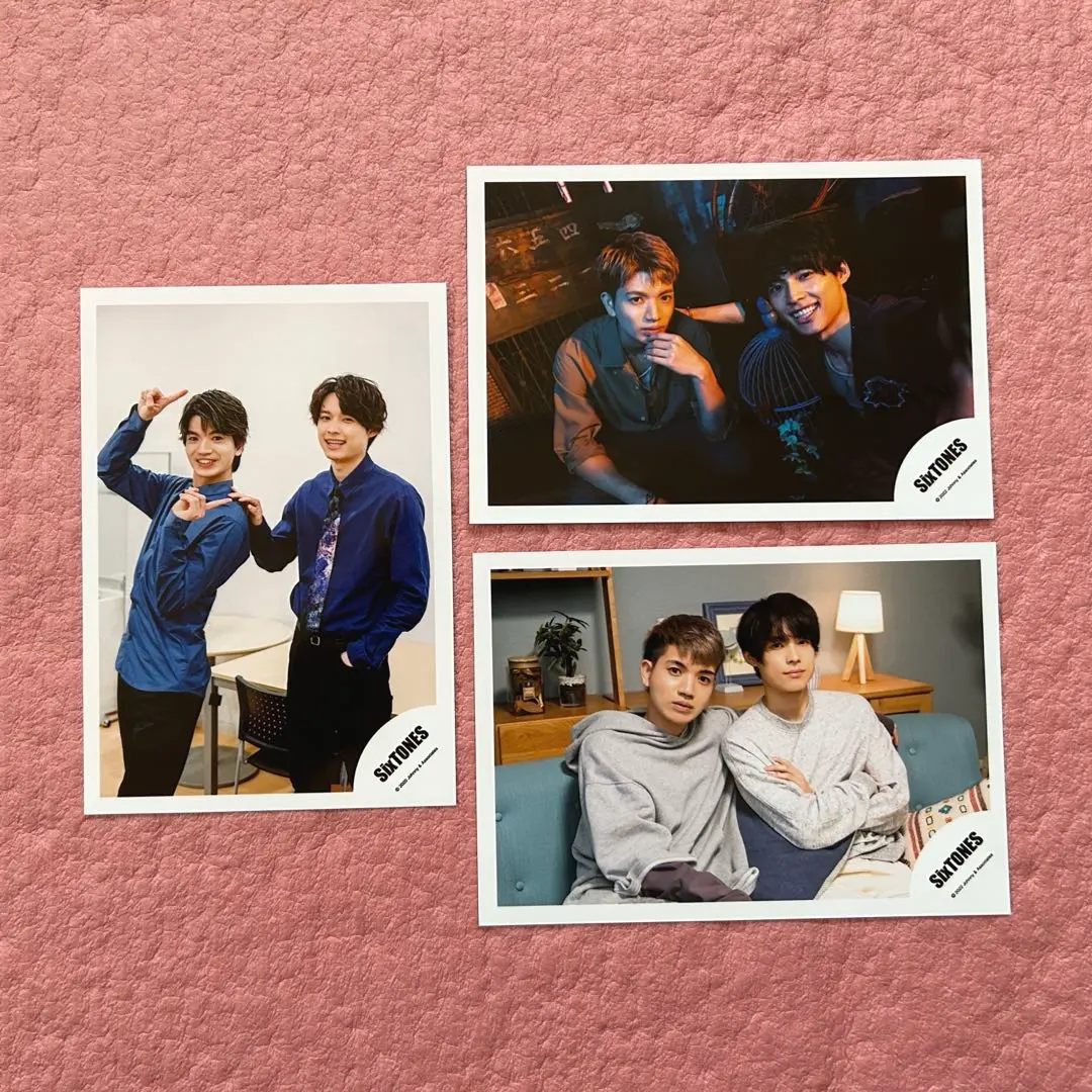 Thumbnail of Yugo and Hokuto (SixTONES) bromide (photo card)