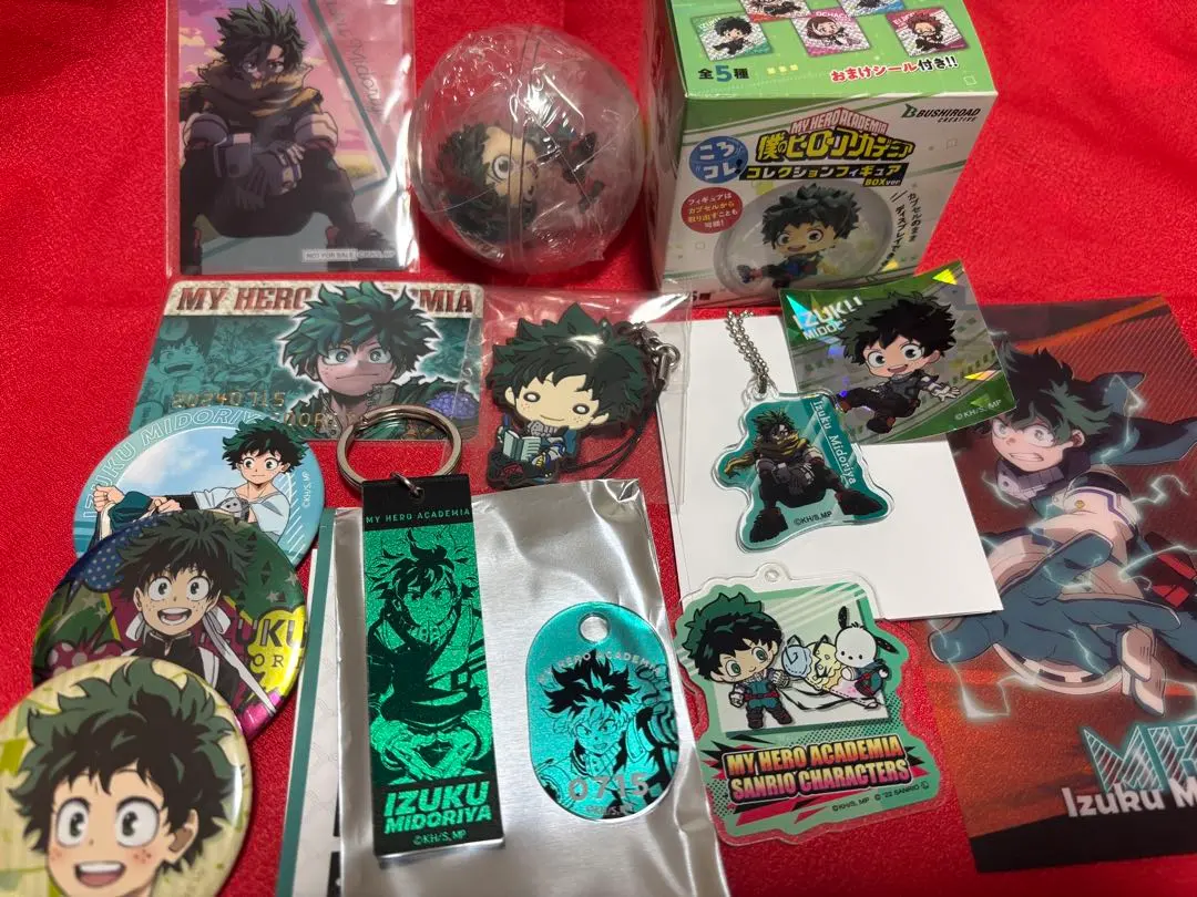 Thumbnail of My Hero Academia Izuku Midoriya Deku Goods Set