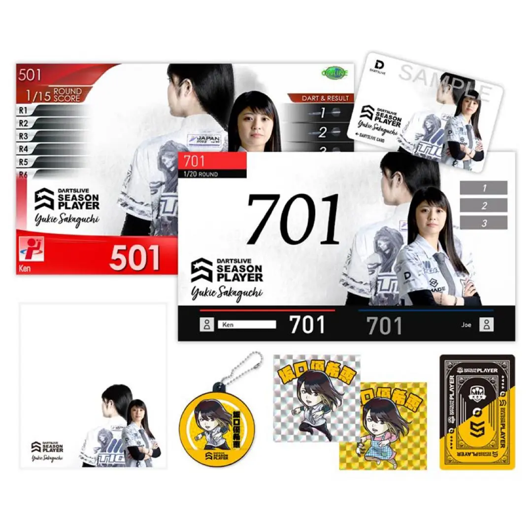 DaiKinG⊿46様　ダーツ祭り OFFICIAL PLAYER セット DaiKinG⊿46様 ダーツ祭り OFFICIAL PLAYER セット