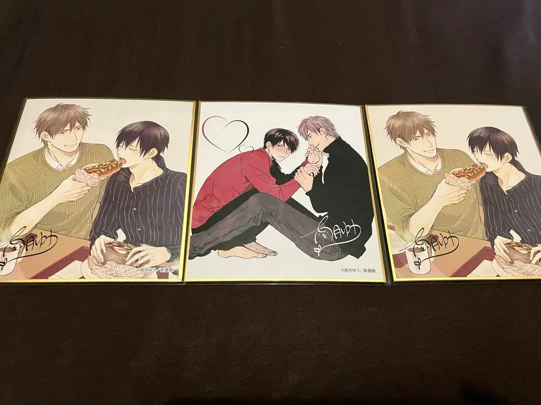 南月ゆう　原画展　ミニ色紙　全10種 南月ゆう 『南月ゆう原画展』 ミニ色紙 【BLグッズ】 | K-BOOKS
