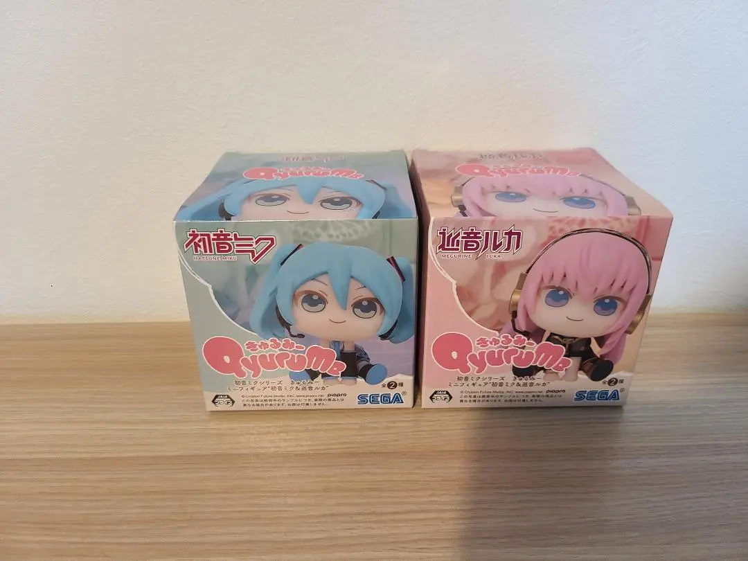 初音ミクシリーズ きゅるみー 　ミニフィギュア \"初音ミク＆巡音ルカ\" 初音ミクシリーズ きゅるみー ミニフィギュア“初音ミク&巡音ルカ