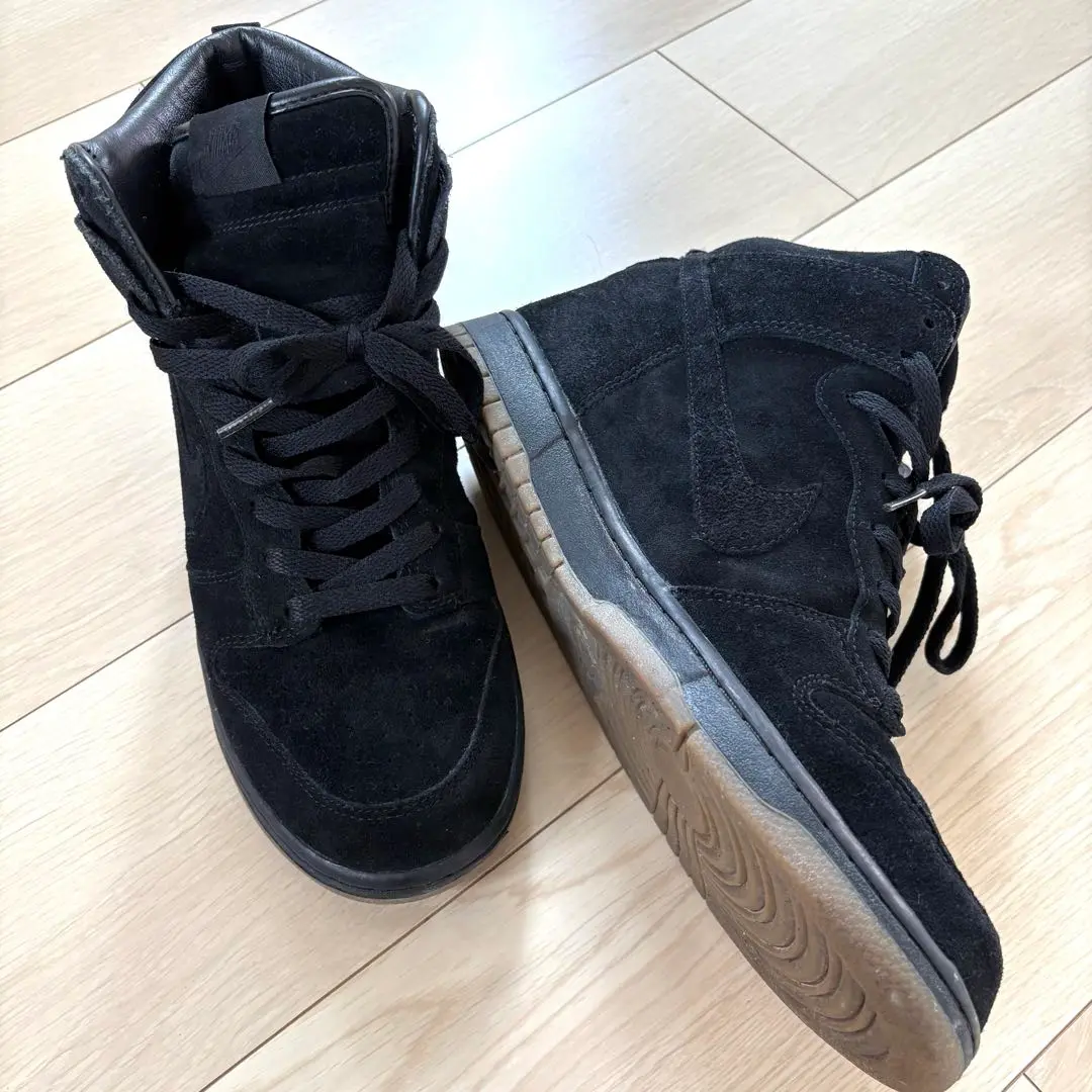 APC NIKE ダンクハイ スエード ネイビー コラボ 24cm APC NIKE ダンクハイ スエード ネイビー コラボ 24cm