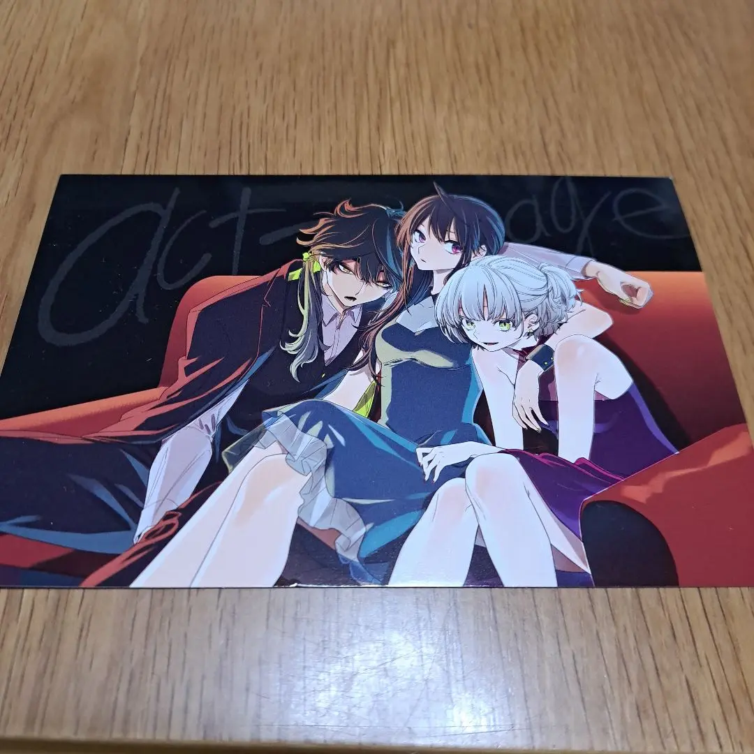 アクタージュ　クリアファイル A4サイズ　懸賞 アクタージュ クリアファイル A4サイズ 懸賞 - クリアファイル
