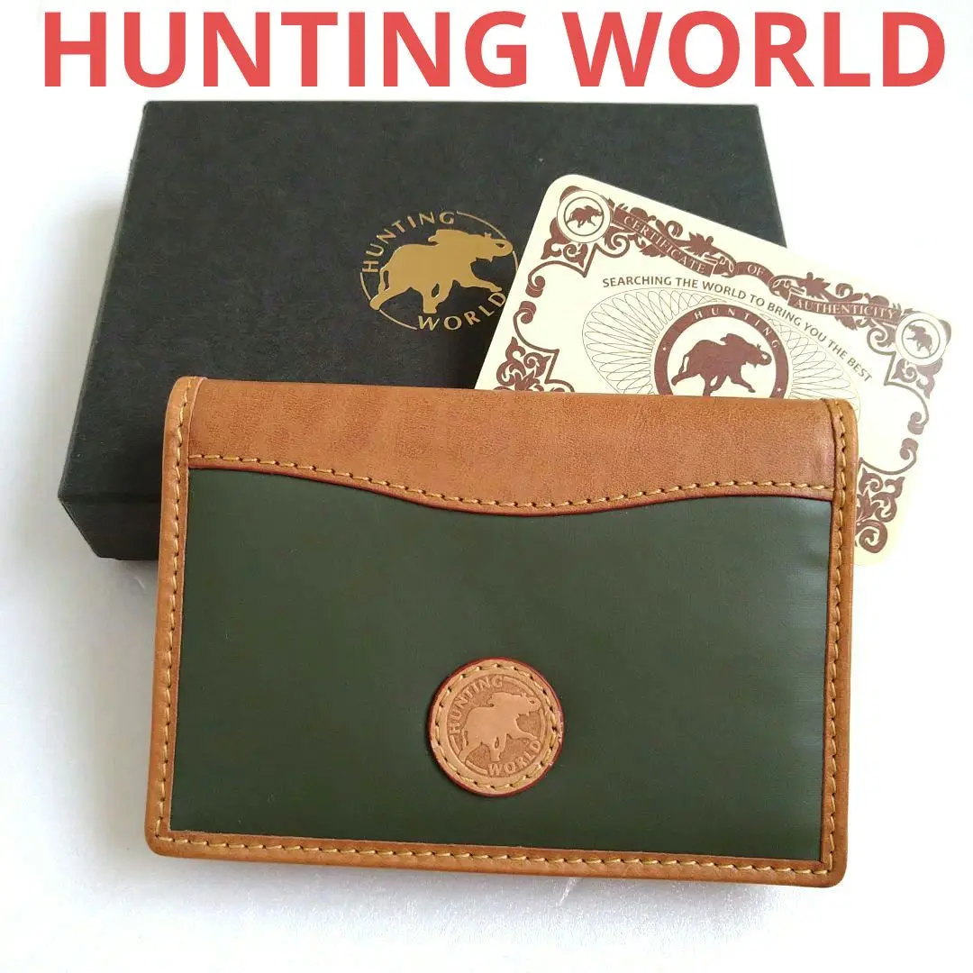 HUNTING WORLD ハンティングワールド　名刺入れ ネイビー 2025年最新】HUNTING WORLD メンズ 名刺入れの人気アイテム