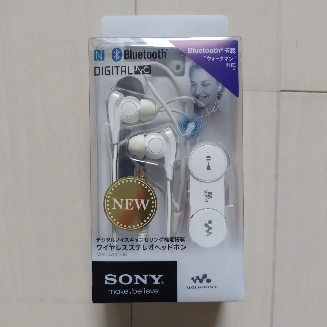 SONY MDR-NWBT20N 白色 降噪耳機 的縮圖