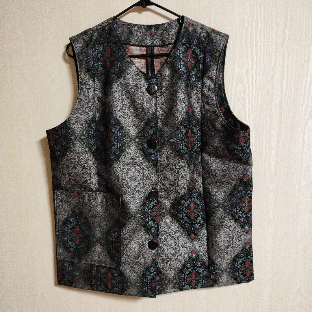 Thumbnail of Kimono Remake: Open-Front Vest
