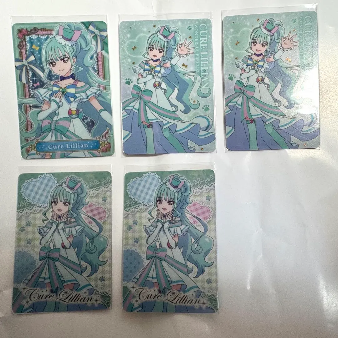 Thumbnail of Wonderful Precure! Cure Lilian Card Gum 5-Piece Set