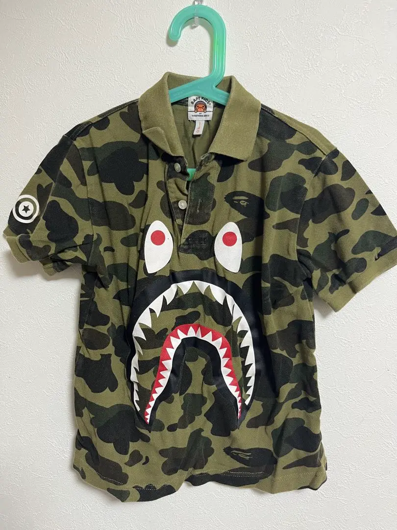 A BATHING APE カモフラージュ ポロシャツ M 2025年最新】A BATHING APE ポロシャツの人気アイテム - メルカリ