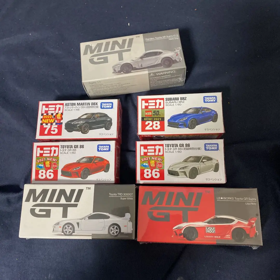 MINI GTインプレッサ　トップシークレット　TRD3000 3台セット MINI GT TOP SECRET Tokyo Auto Salon Mini Car 3 SET 2025