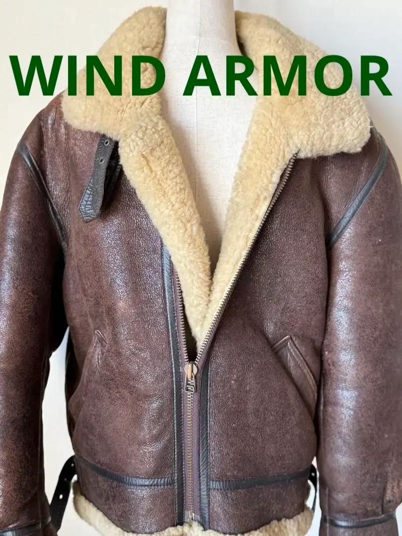 WIND ARMOR ウインドアーマー B‐3 MEN'S 中古・古着通販】Wind Armor (ウィンドアーマー) ムートン