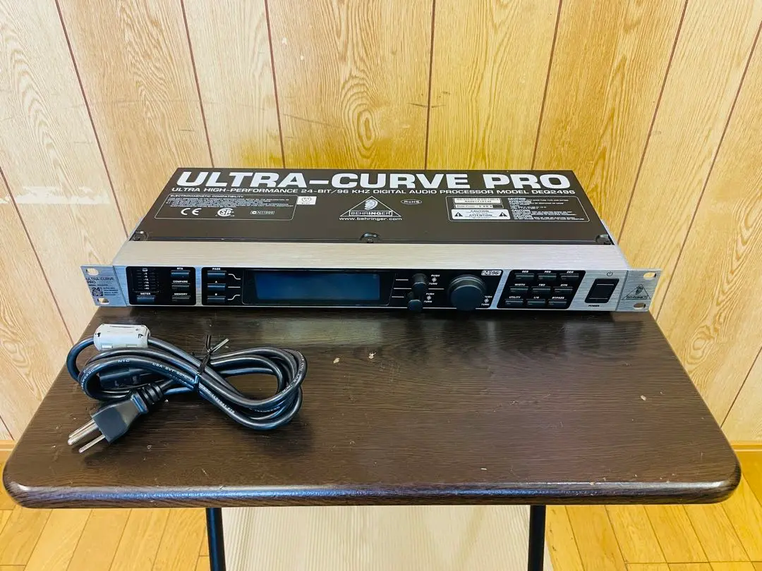【極美品】Behringer DEQ2496 デジタルオーディオプロセッサー Behringer DEQ2496 Ultra-Curve Pro – United States