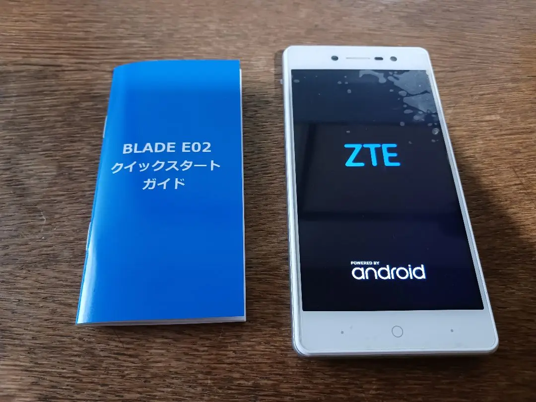 ANDROID - ZTE BLADE E02 白 SIMフリー 新品未使用② ZTE、14,800円のエントリー向け5型SIMフリースマホ「BLADE E01