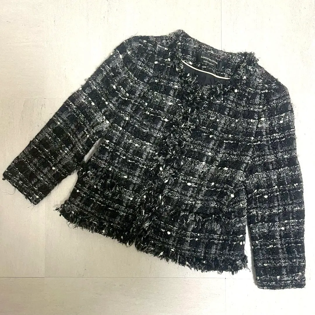 Thumbnail of LAPINE BLANCHE Lapine Blanche Tweed Jacket