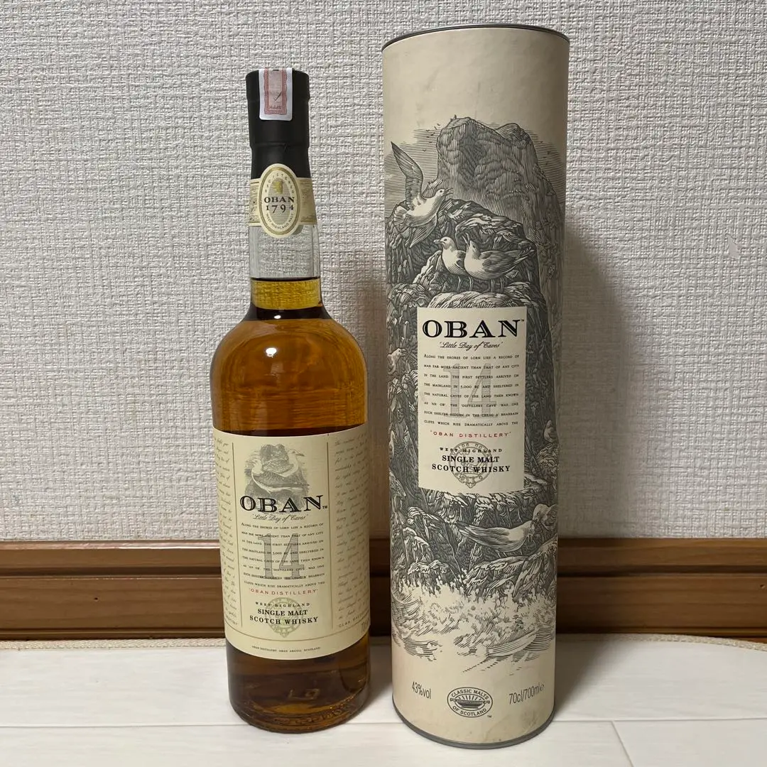 希少シングルモルトスコッチウイスキーOBAN12年特級 希少シングルモルトスコッチウイスキーOBAN12年特級