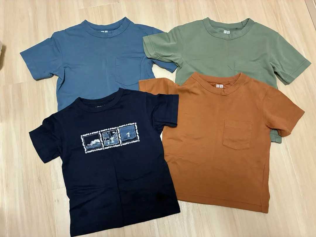 優衣庫 AIRism 棉質圓領T恤 (短袖) 的縮圖