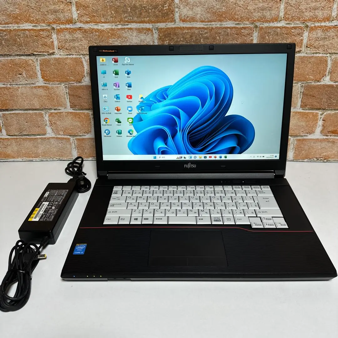 Thumbnail of Fujitsu Laptop PC, Core i5, 8GB Memory, Windows 11, with Office