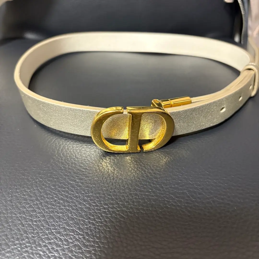2025年最新】Christian Dior カラー：シルバー系 ベルトの人気