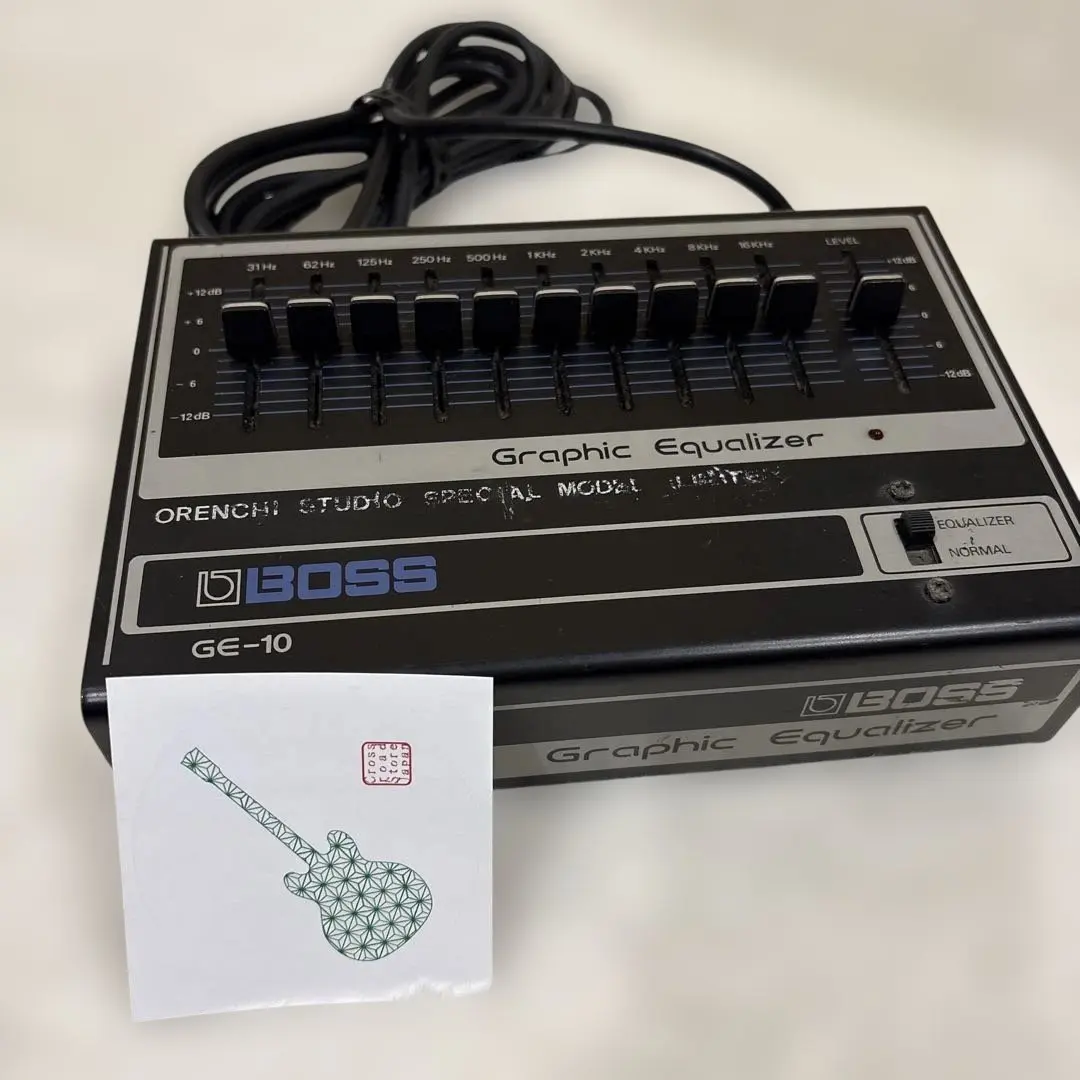 BOSS GE-10 グラフィックイコライザー(ローランド株製)貴重品です。値下 Amazon | BOSS / GE-10 Graphic Equalizer | イコライザー