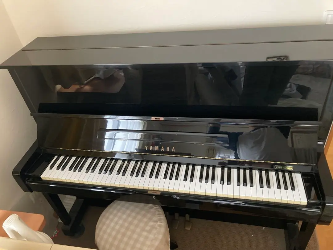 YAMAHA アップライトピアノ U1H ワンオーナー 椅子付き - メルカリ