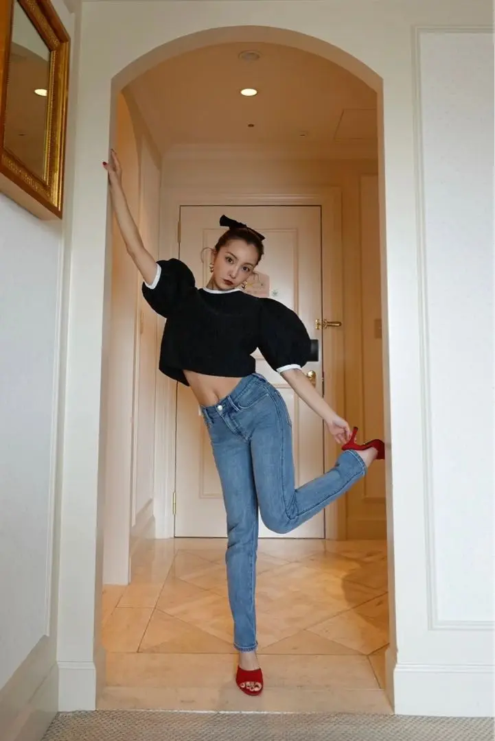 最終価格！！！rosy luce デニム ROSY CUTTING DENIM - BLACK – Rosy luce