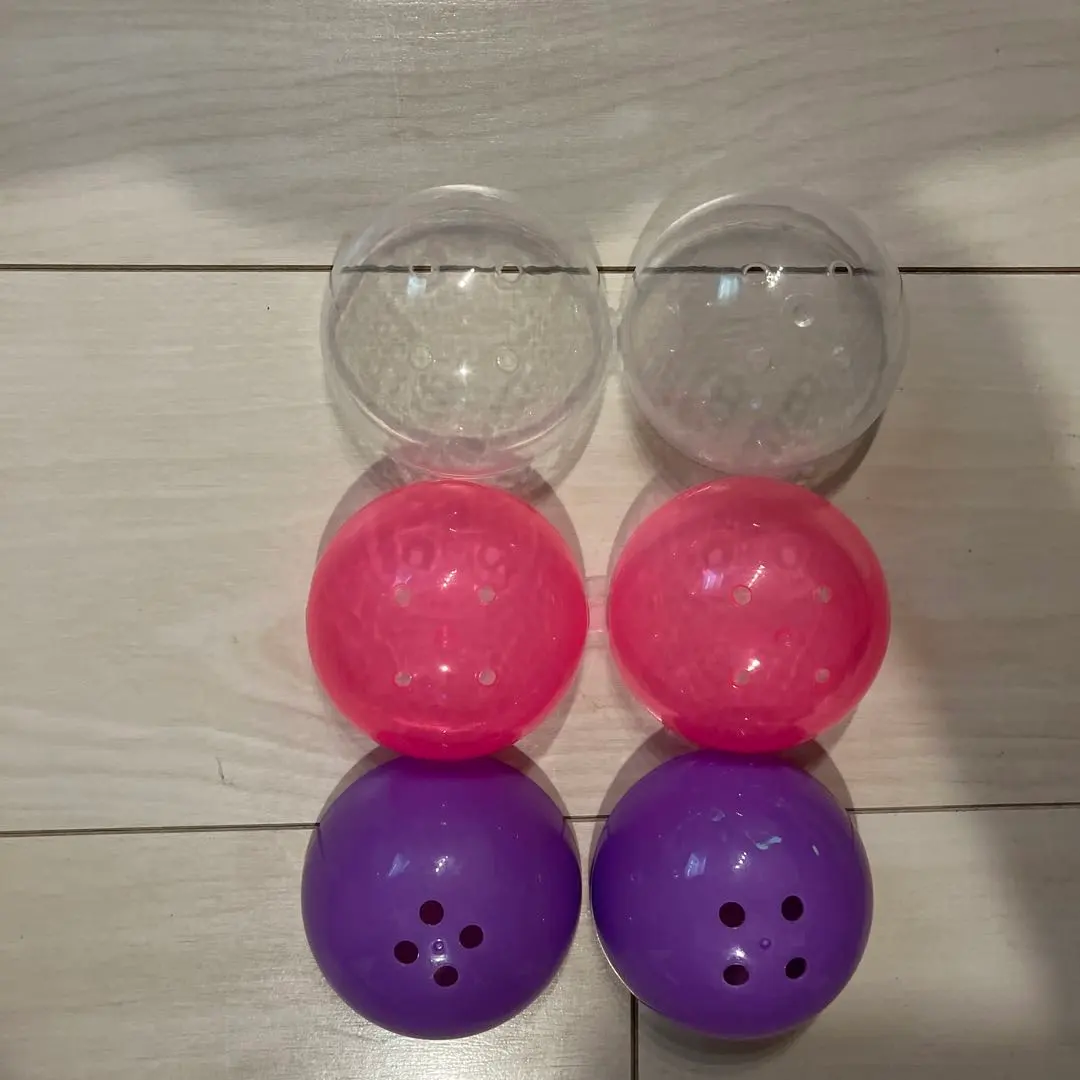 Thumbnail of First-Come, First-Served: Set of 3 Colorful Capsule Toys