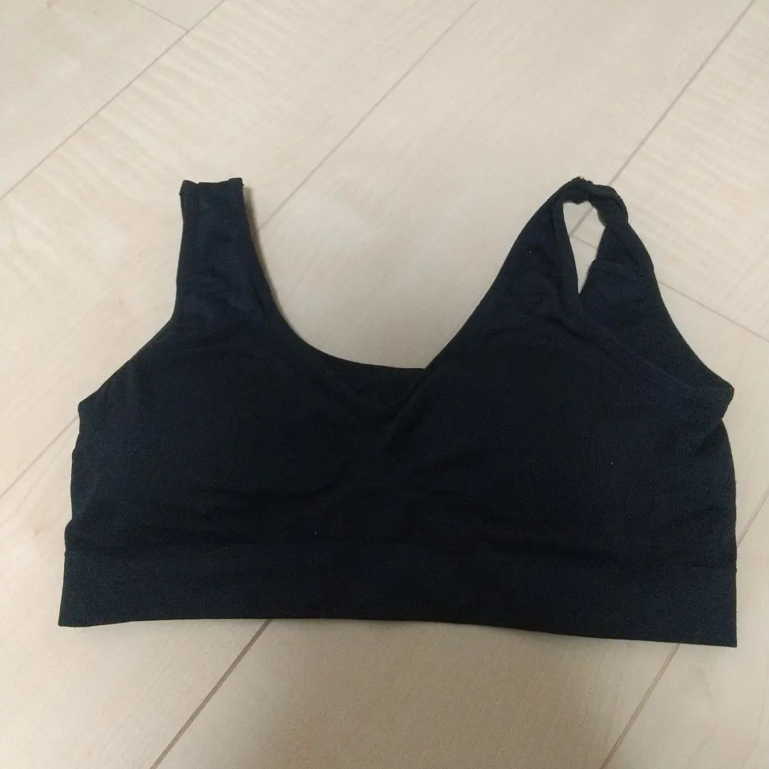 Thumbnail of CERVIN Black Bra Top, Size L