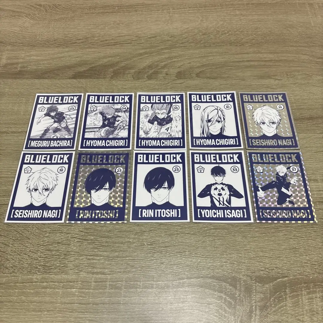 非売品　5点セット　アディダス　ブルーロック オリジナルカード　カード　潔世一 2025年最新】アディダス ステッカー ブルーロックの人気アイテム
