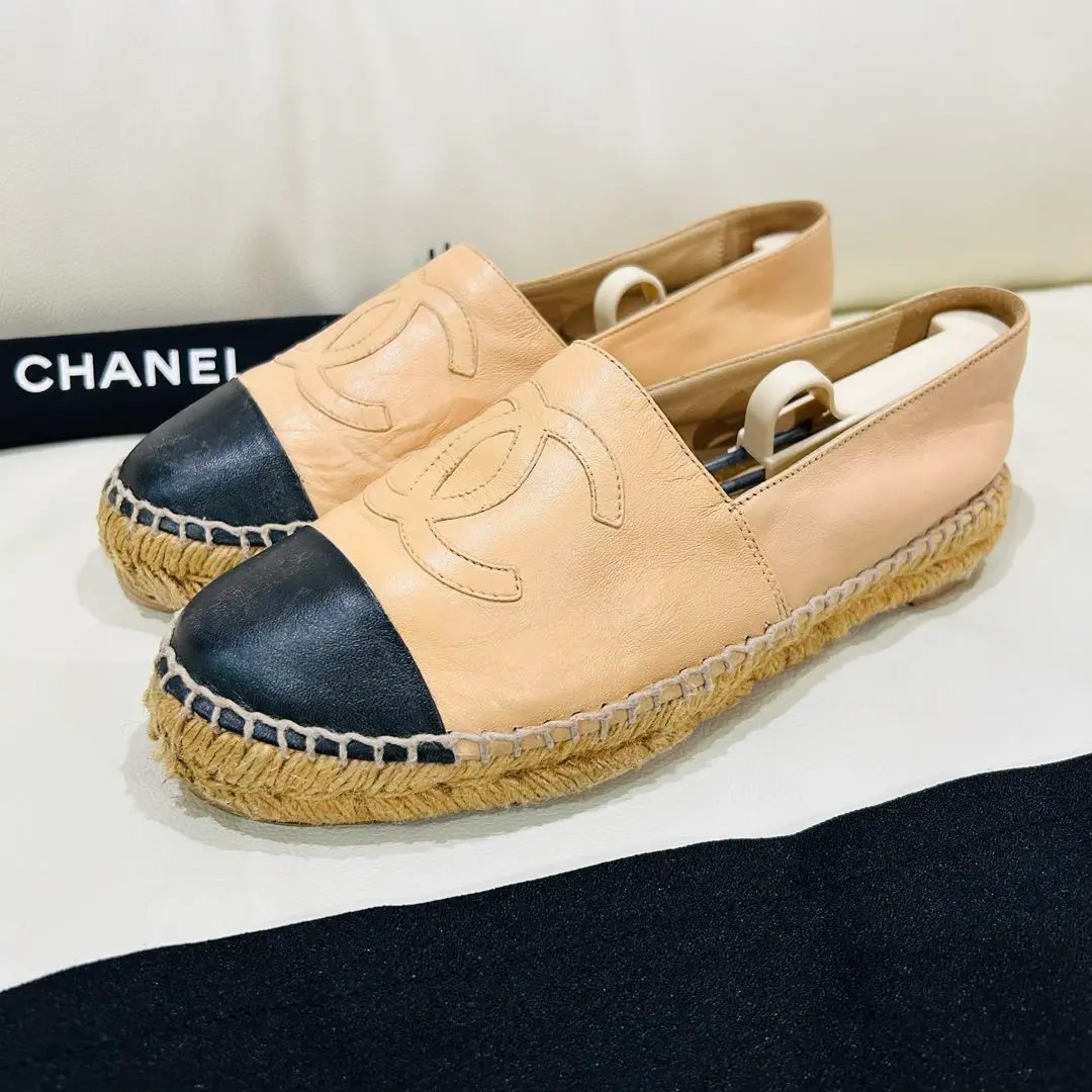 【LYS】CHANEL★シャネル、エスパ、39 CHANEL - roxy様 CHANEL シャネル エスパドリーユ 39の通販 by
