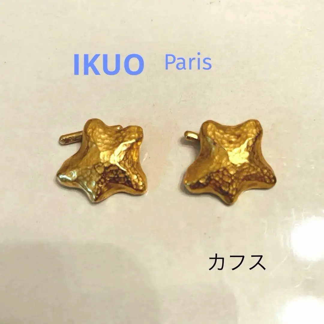希少 IKUO PARIS 一森育郎 ヴィンテージ ネックレス ビジュー 一点物