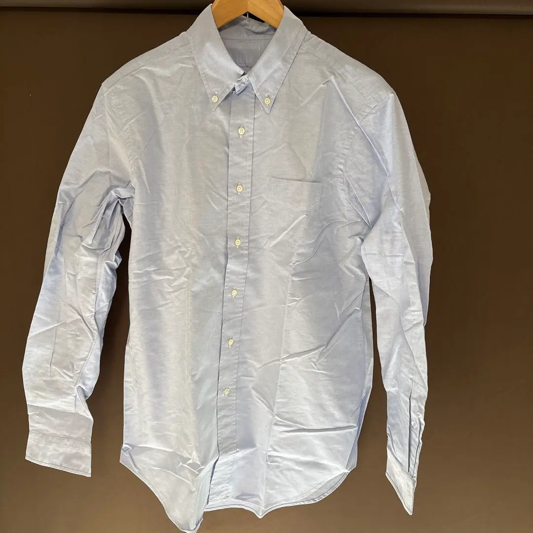 Thumbnail of Light blue button-down shirt, B-grade, Kamakura Shirts, long sleeves, made in Japan, ⑤