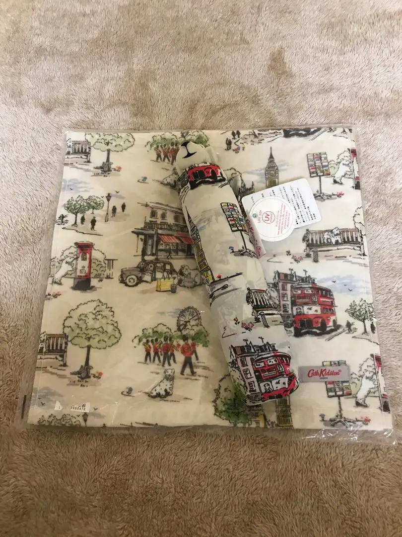 キャスキッドソン   日傘とタオル　未使用品 Cath Kidston SALE 特価 【傘以外の同梱不可】キャスキッドソン
