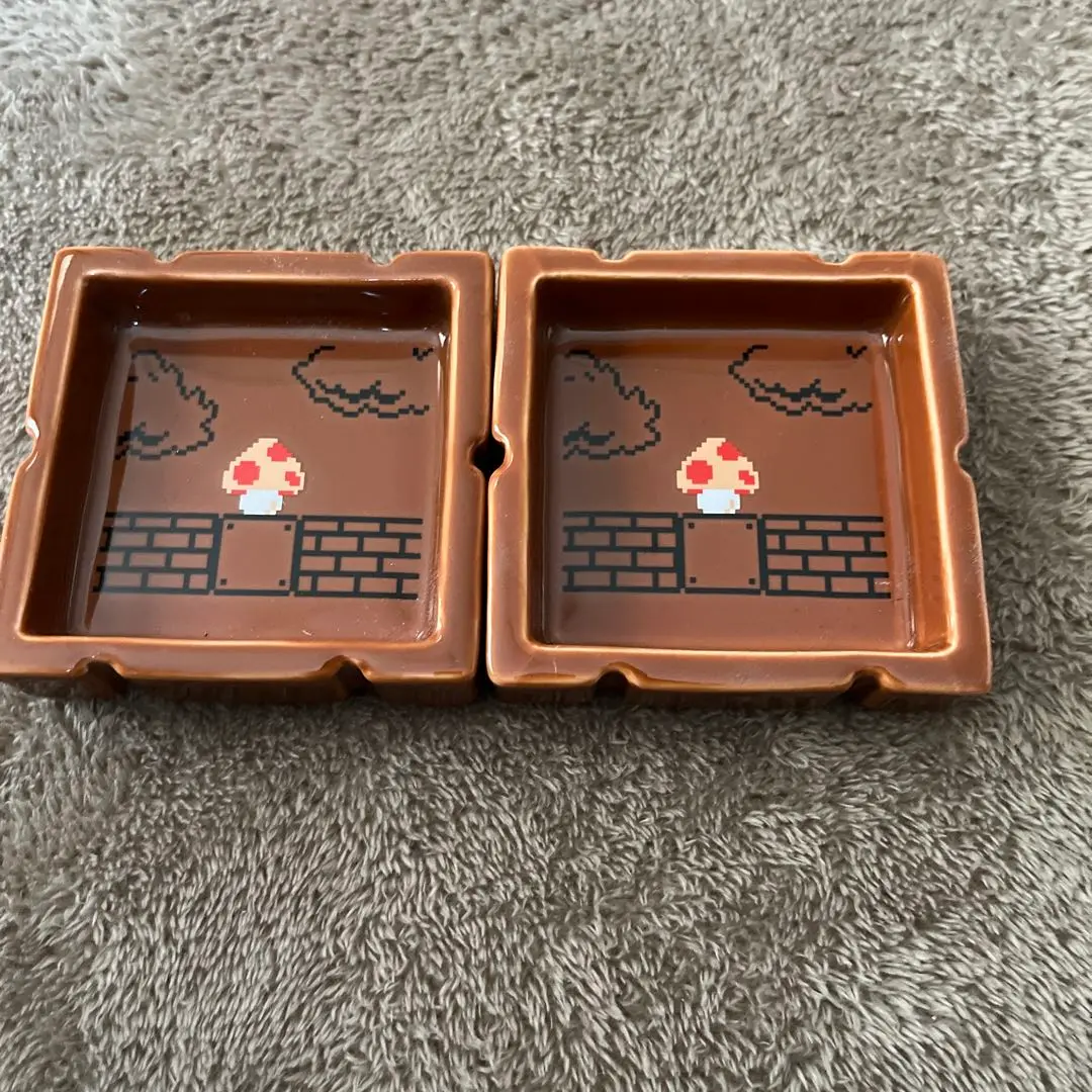 レア　スーパーマリオ　クリボー　灰皿　陶器 レア スーパーマリオ クリボー 灰皿 陶器 - メルカリ
