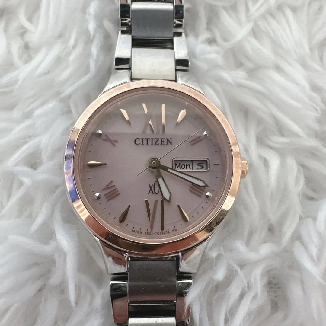 【美品】CITIZEN XC シチズン クロスシー 腕時計 EW3224-53W Amazon.co.jp: [シチズン]CITIZEN 腕時計 xC クロスシー エコ