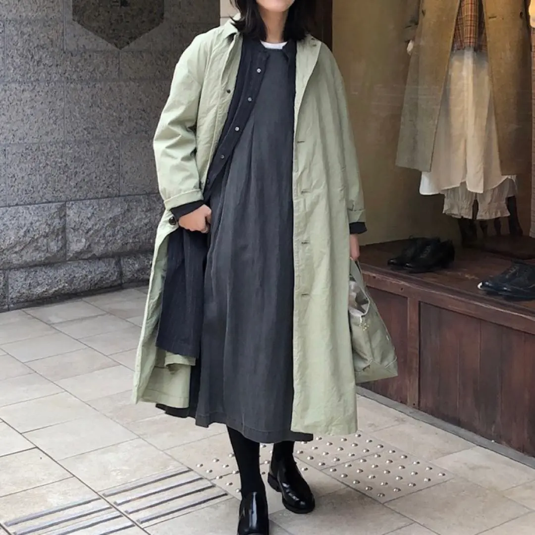 Thumbnail of nest Robe Supima Cotton Stand Collar Coat