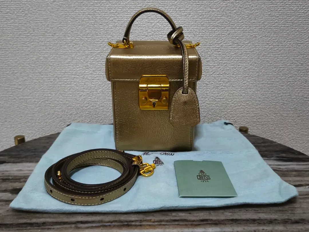 MARC CROSS グレースボックス 2way アタッシュケース ショルダー マーククロス Grace Small Box Bag・グレースボックス スモール