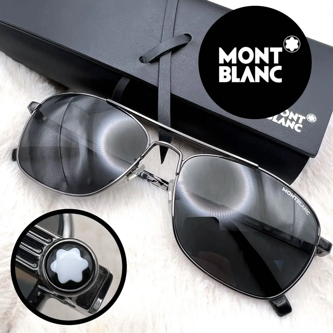 極美品✨MONTBLANC MB0026S 005 サングラス 2025年最新】MONTBLANC メンズ サングラスの人気アイテム - メルカリ