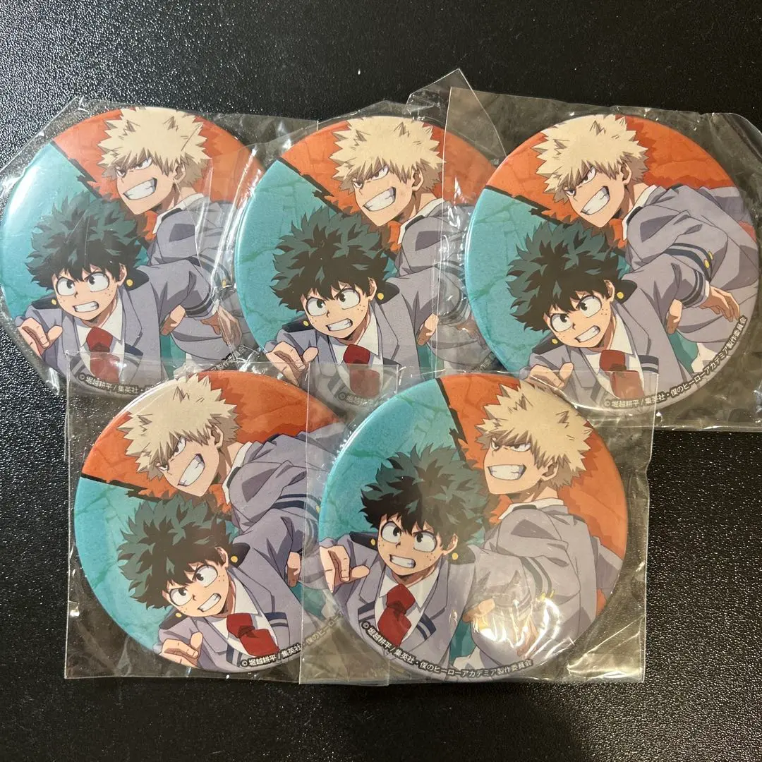 Thumbnail of My Hero Academia Can Badge Plus Ultra Katsuki Bakugo Izuku Midoriya