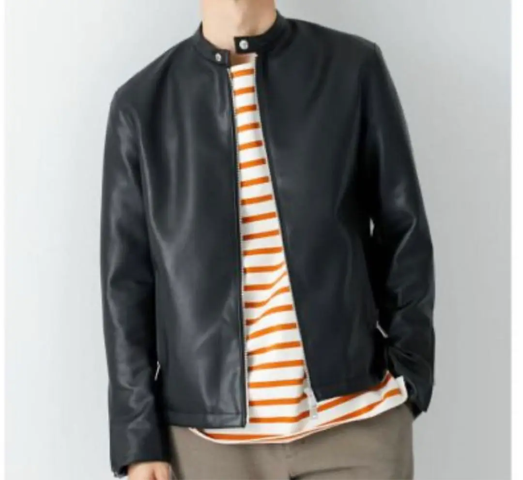 【美品】アーバンリサーチ  ロッソ　ラム　レザージャケット　黒 アーバンリサーチ ロッソ URBAN RESEARCH ROSSO