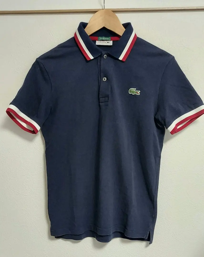 Thumbnail of Made in Japan Lacoste Polo Shirt, Navy, Size 3, Special Edition