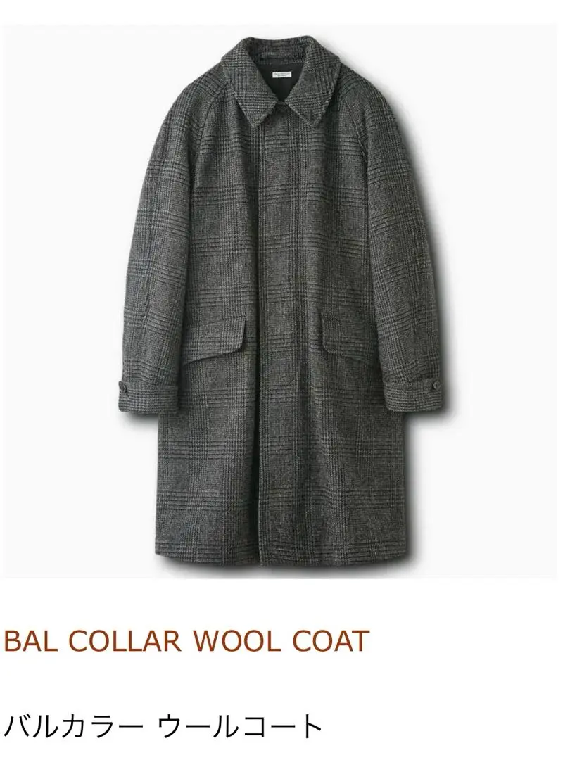 美品 PHIGVEL GOODMAN’S COAT ロングコート ウール100% PHIGVEL - フィグベル / GOODMAN'S COAT | NOTHING BUT