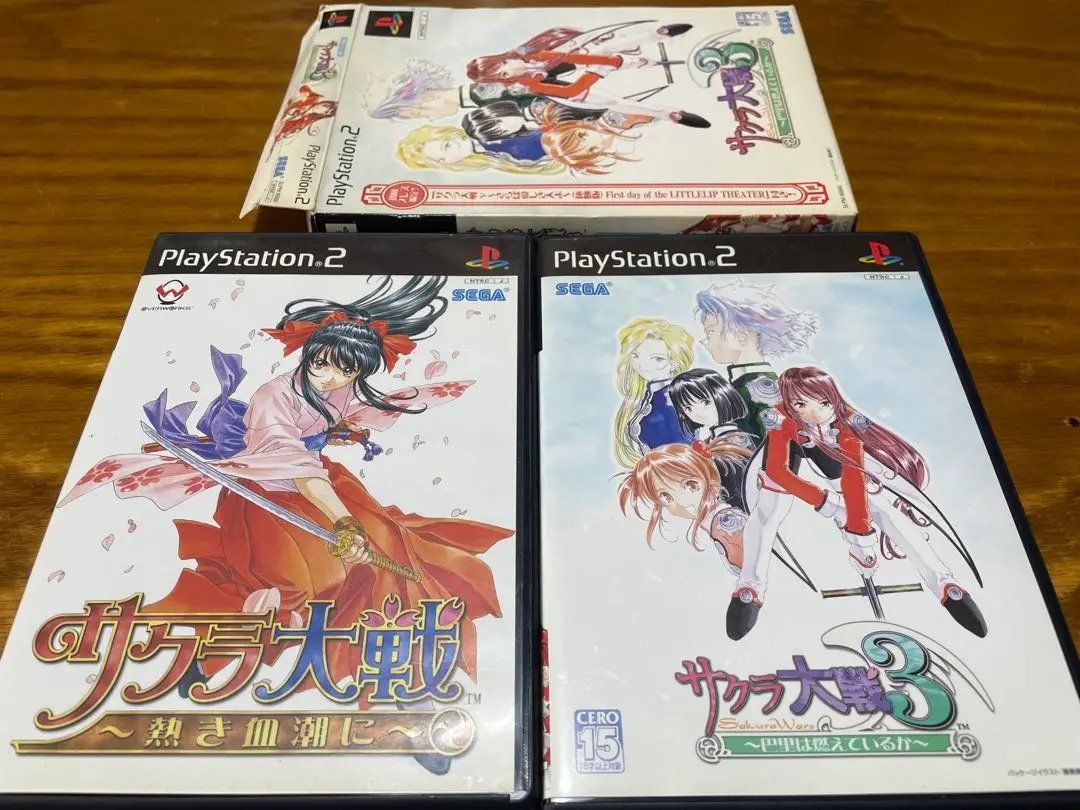 新品　PS2 SEGA　サクラ大戦 熱き血潮に 初回限定版 未開封 楽天市場】新品 PS2 SEGA サクラ大戦 熱き血潮に 初回限定版 未
