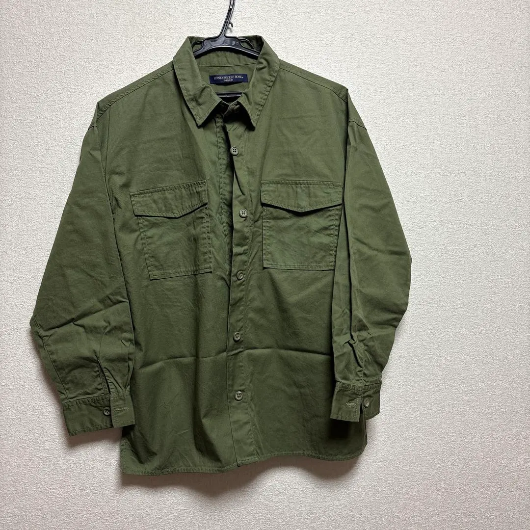 金銀花玫瑰橄欖綠 M 的縮圖