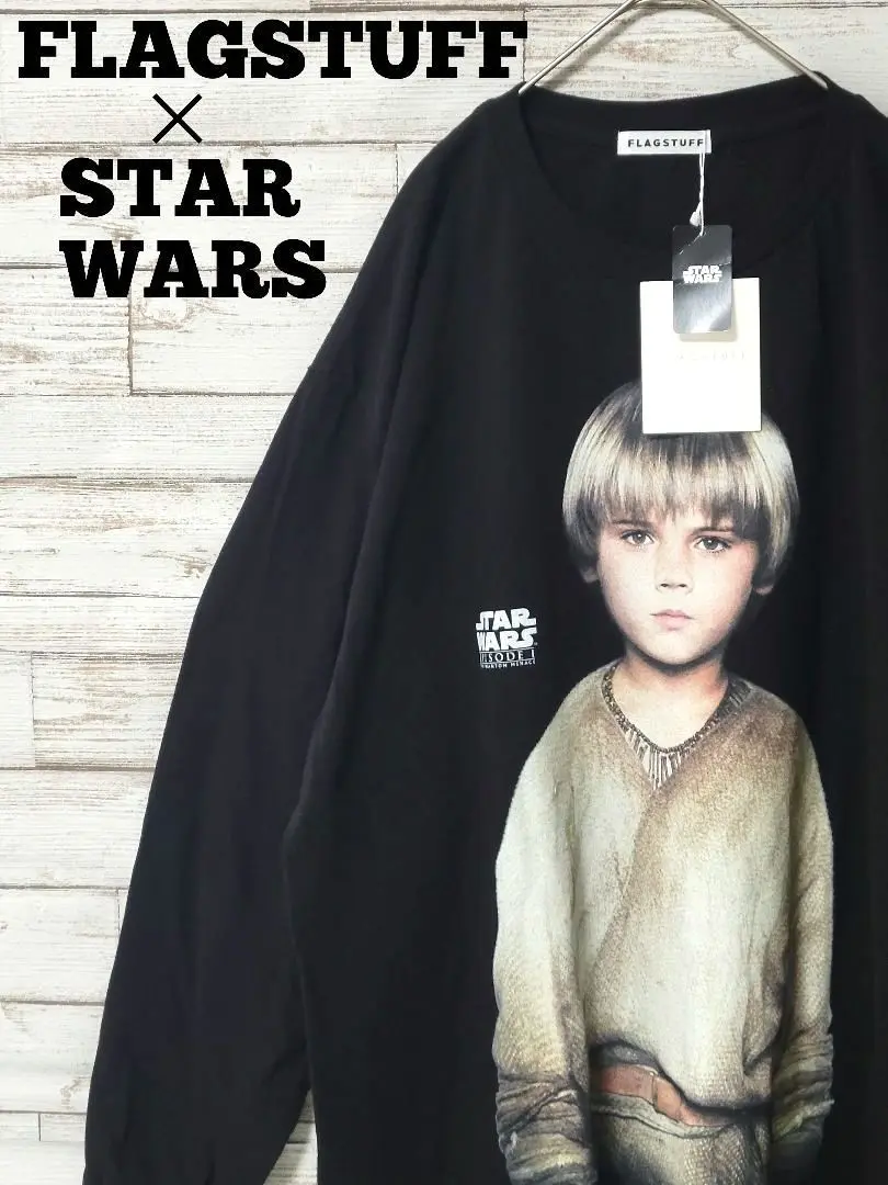 F-LAGSTUF-F スター・ウォーズ　Tシャツ　アナキン　XLサイズ F-LAGSTUF-F スターウォーズTシャツ アナキン&パドメ フラグスタフ