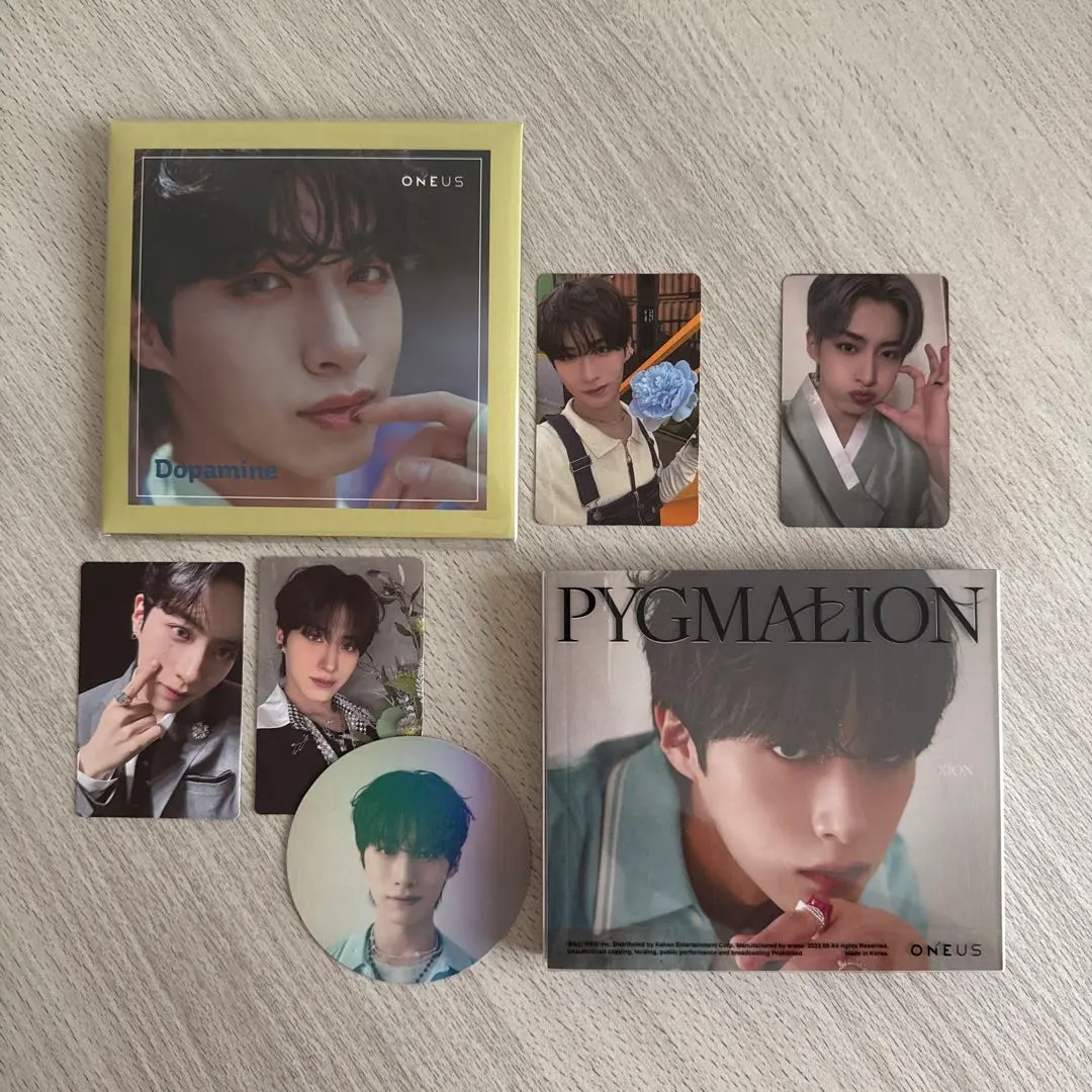 oneus dopamine トレカ ONEUS Dopamine Japan 1st Album 1st Limited / Normal A & B