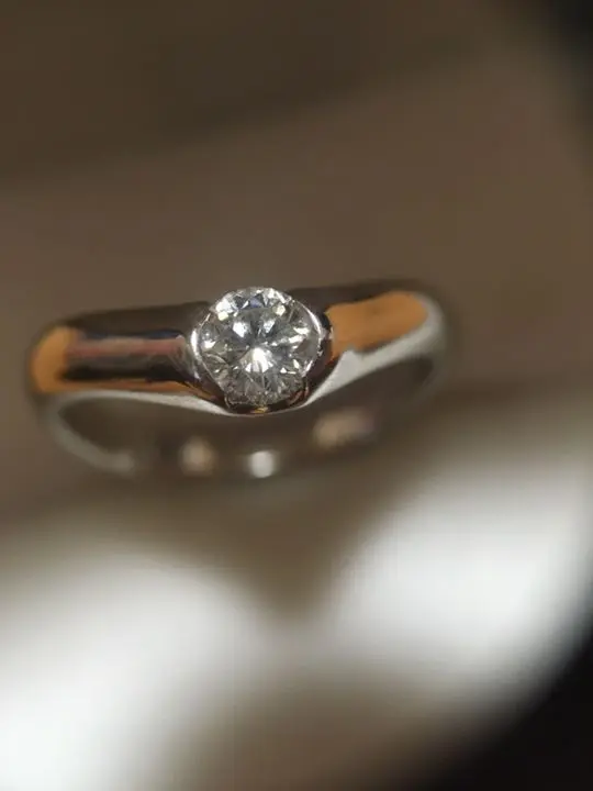D&D144プラチナ ダイヤモンド リング D&D144 婚約指輪（エンゲージリング）・結婚指輪（マリッジ