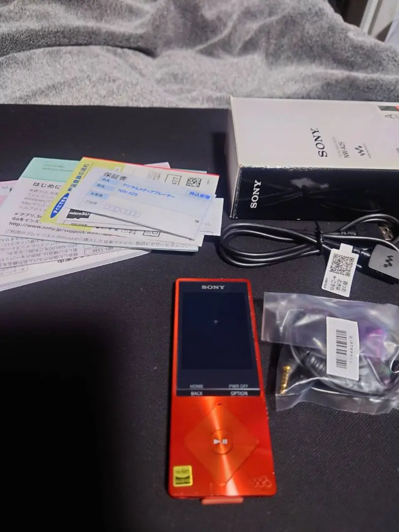 【美品】SONY WALKMAN NW-A20Series 64GB カバー付き 美品】SONY WALKMAN NW-A20Series 64GB カバー付き