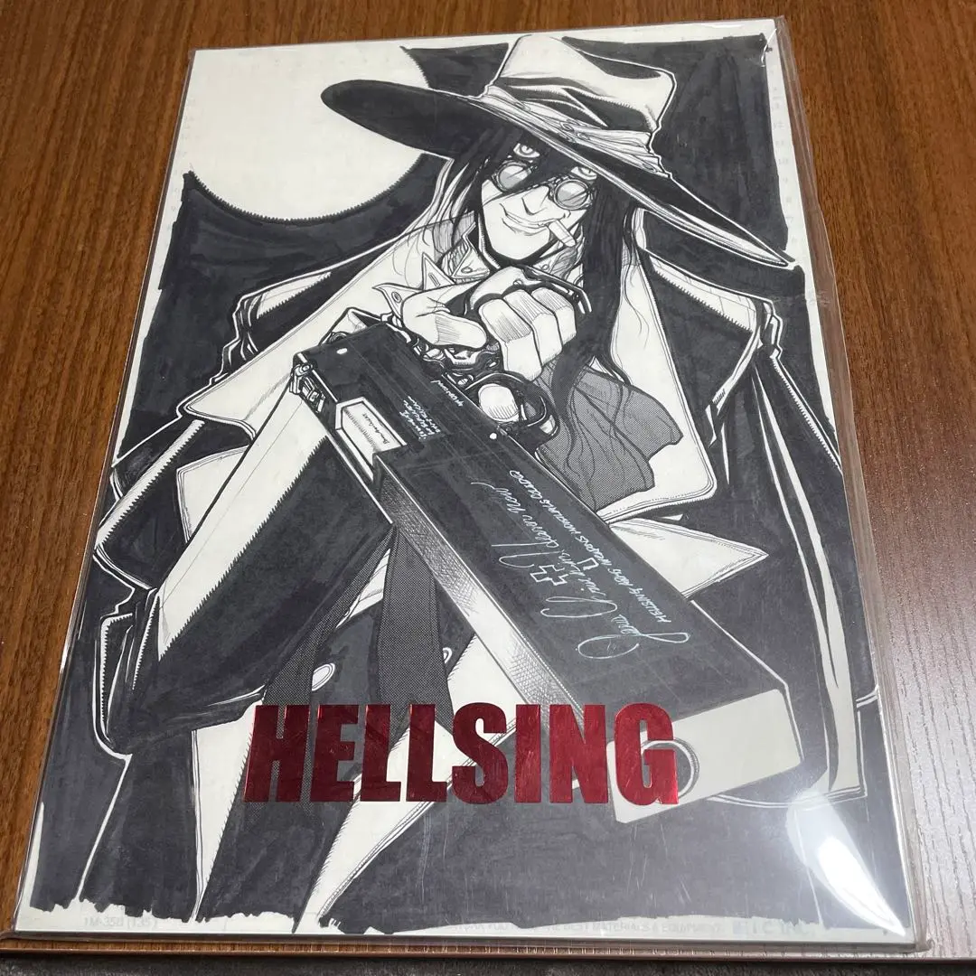 Amazon.co.jp: ヘルシング 20周年記念 複製原画 王立国教騎士団 ミレニアム&イスカリオテ : おもちゃ
