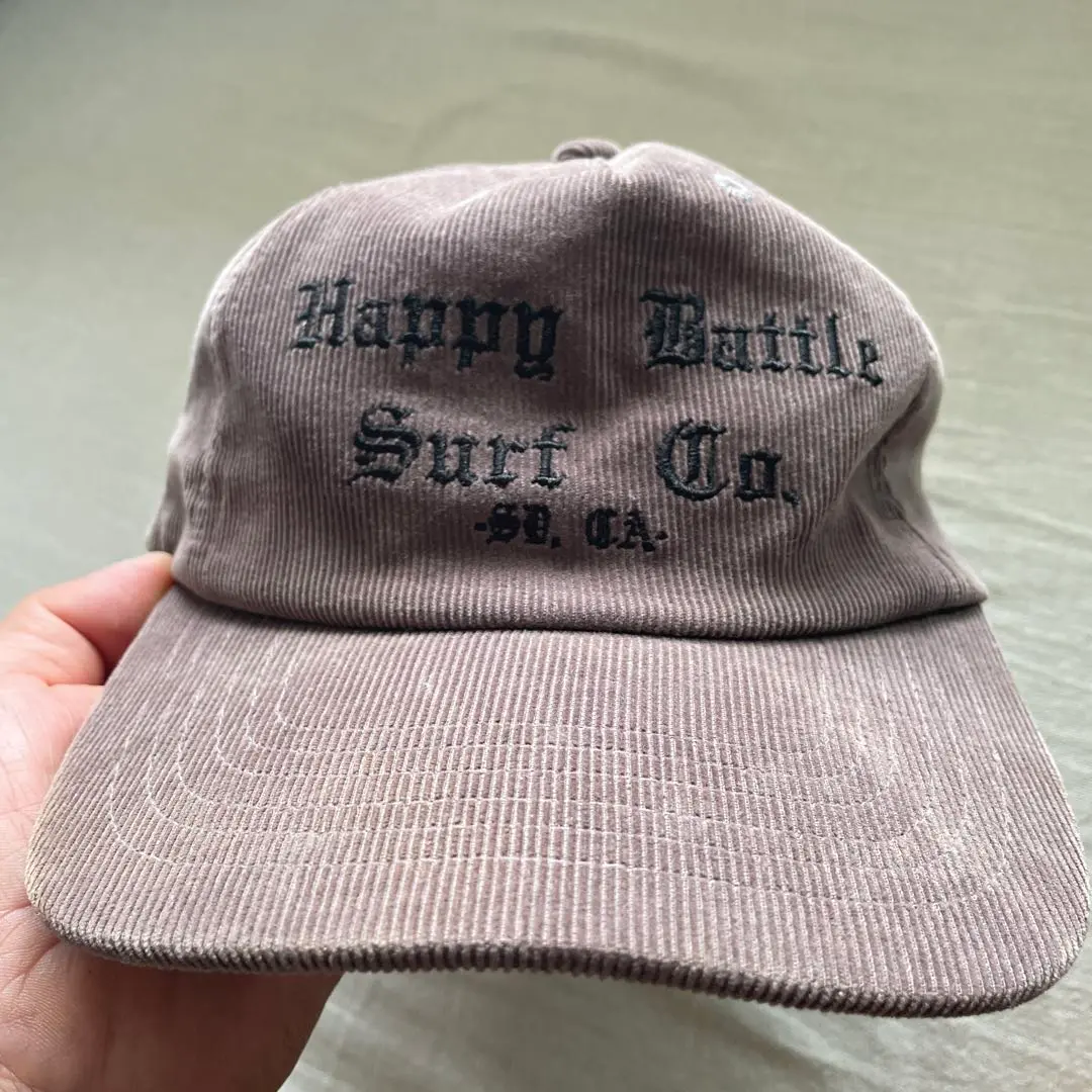 HAPPY BATTLE ハッピーバトルサーフ バケットハット グレー 未使用 HAPPY BATTLE ハッピーバトルサーフ バケットハット グレー 未使用