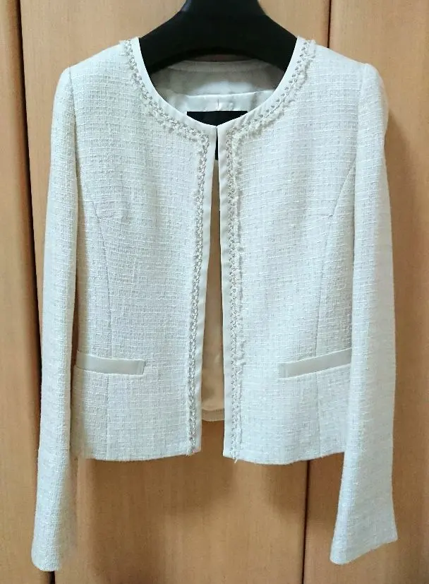 Thumbnail of UNTITLED No Collar Jacket & Skirt