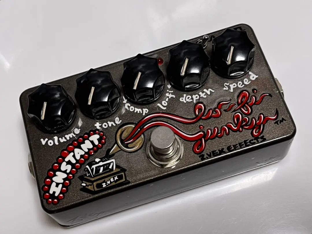 ★★★ Zvex Instant Lo-fi Junky 限定 ハンドペイント Instant Lo-Fi Junky — ZVEX Effects